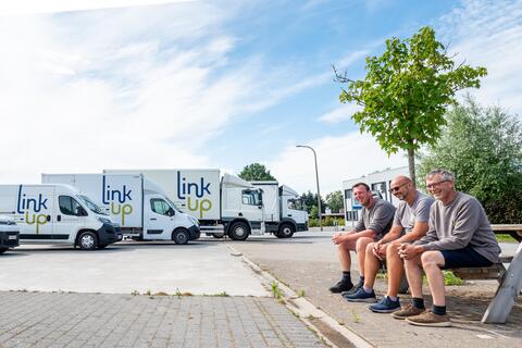 De wagens van Link-Up